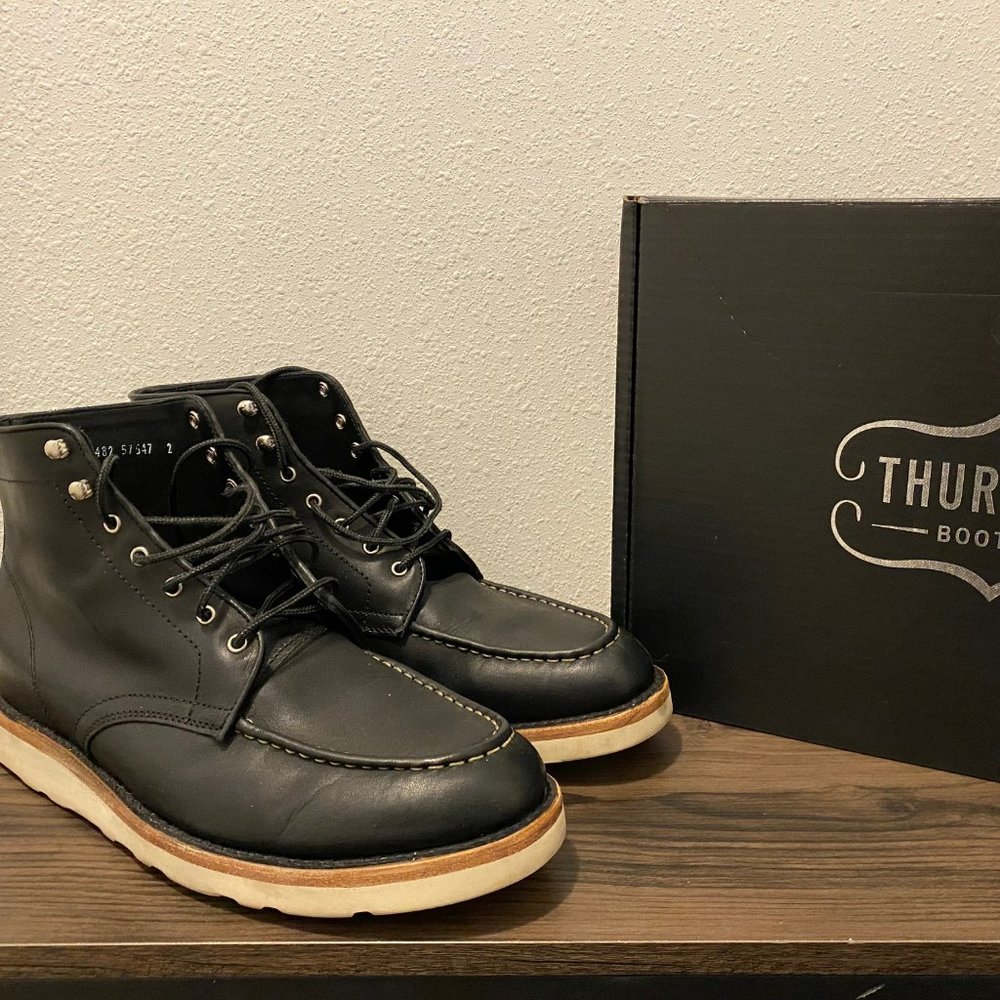 Thursday Boot Company Black Matte Diplomat
